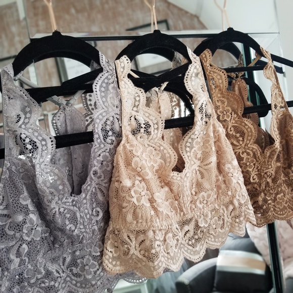 Last1️⃣ Girly Summer Lace Bralette Racerback Bra - Picture 8 of 9